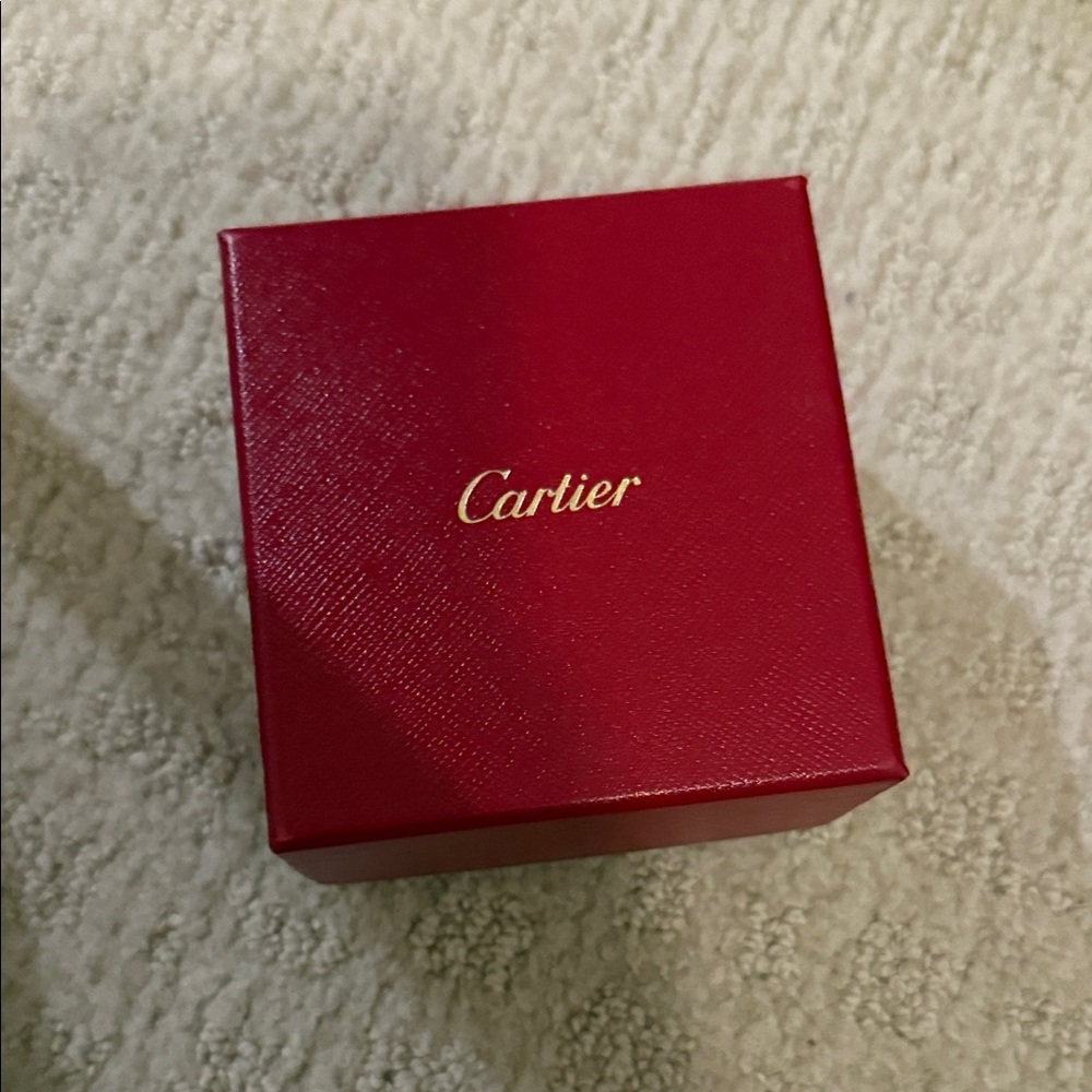 Cartier Luxury Red Box